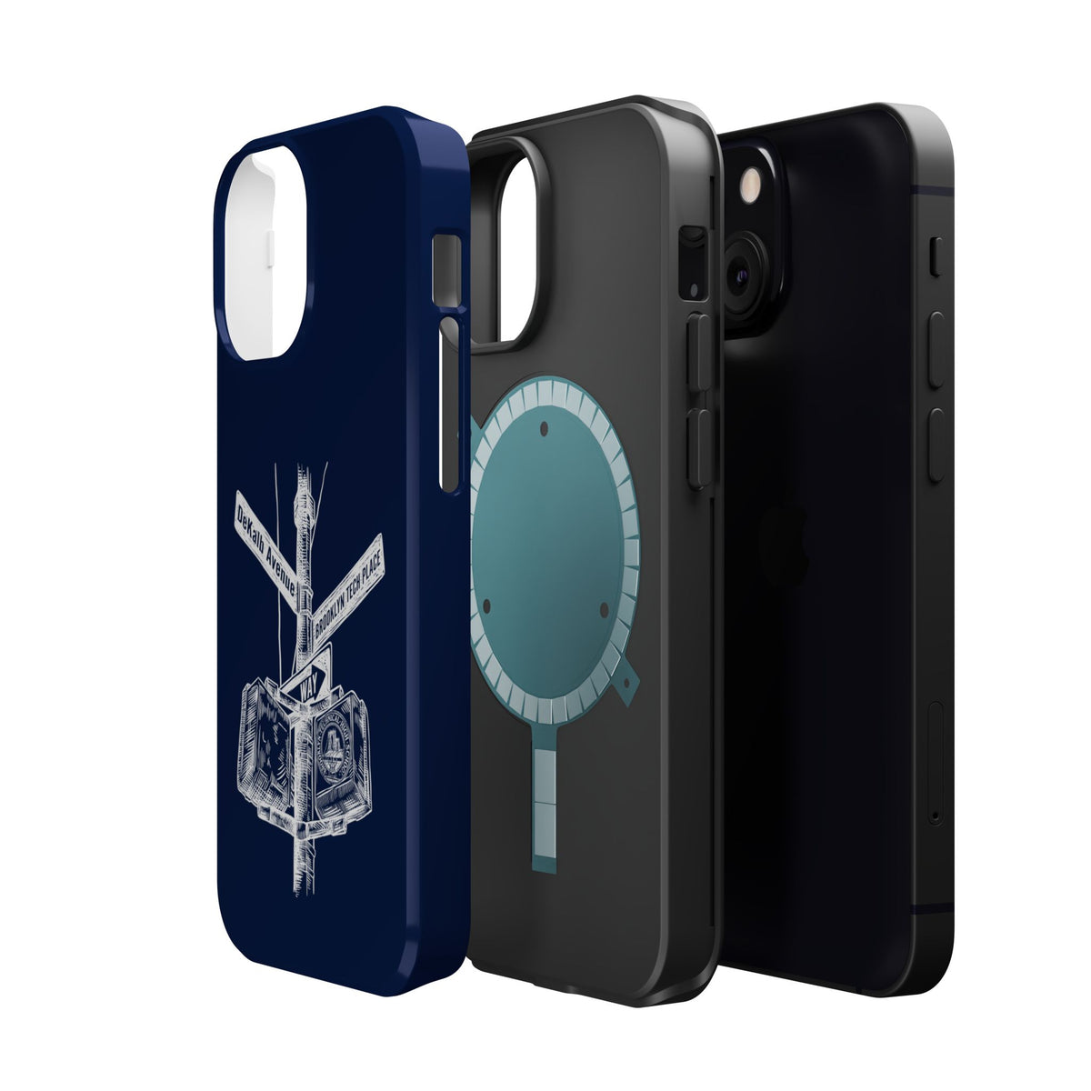 Dekalb Avenue & Brooklyn Tech Pl Magnetic Phone Case