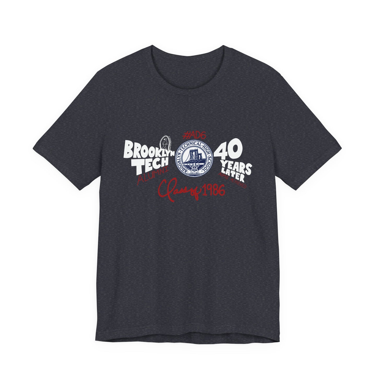 Class of 1986 Commemorative T-Shirt Unisex Jersey Short Sleeve T-Shirt