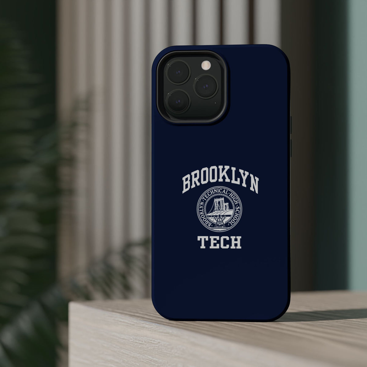 Classic Logo with Brooklyn Tech Magnetic Phone Case