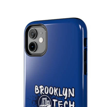 Class Of 1990 Commemorative Tough Phone Cases - Gold Font With Dark Blue Background