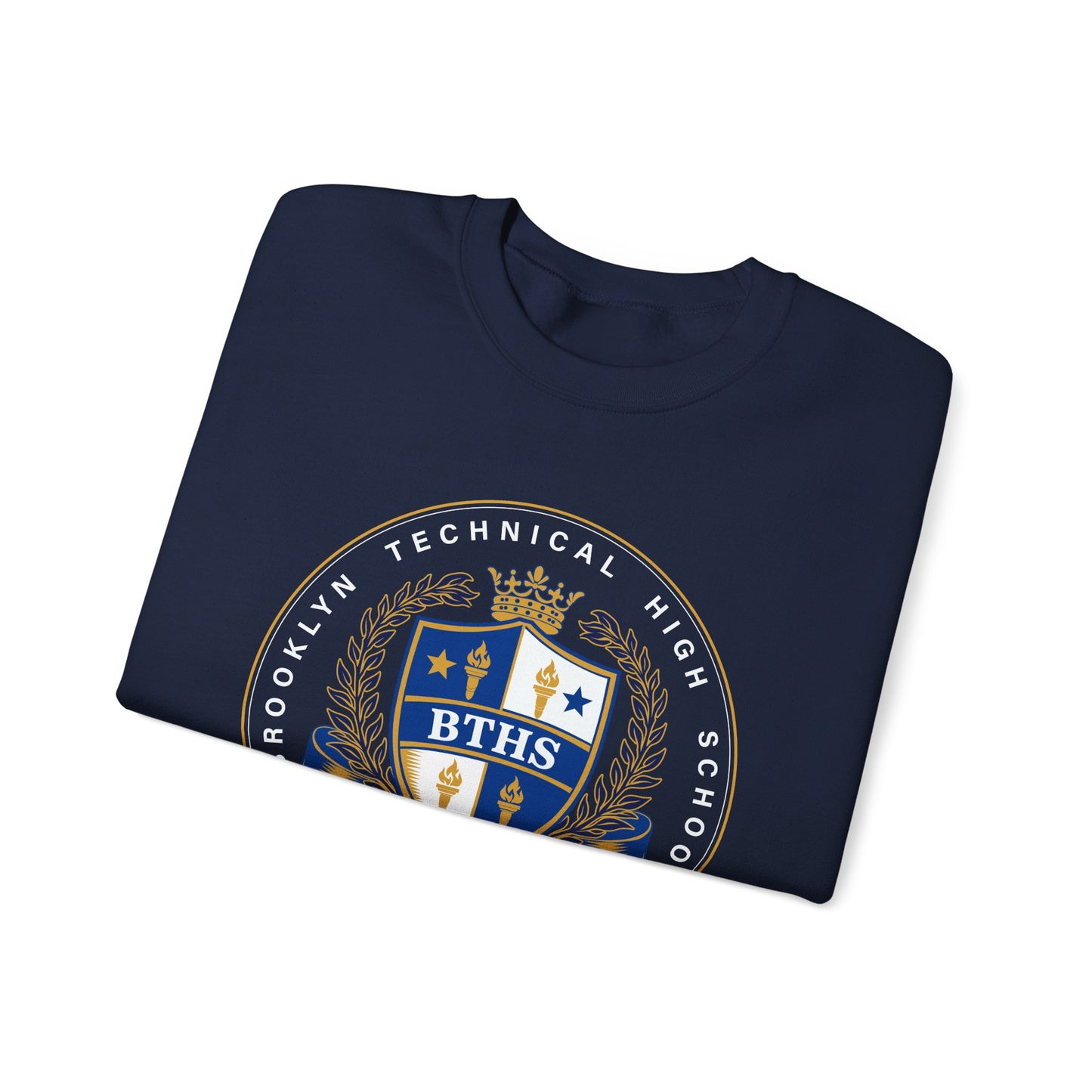 Tech 1981 45 Years Strong - Men's Heavy Blend™ Crewneck Sweatshirt - Royal Blue Logo