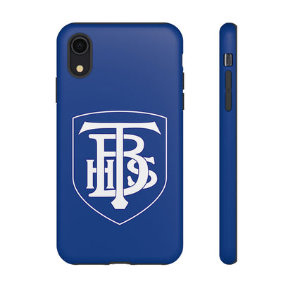 Stacked Logo - Tough Phone Cases - Navy