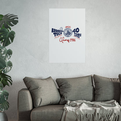 Class of 1986 Poster