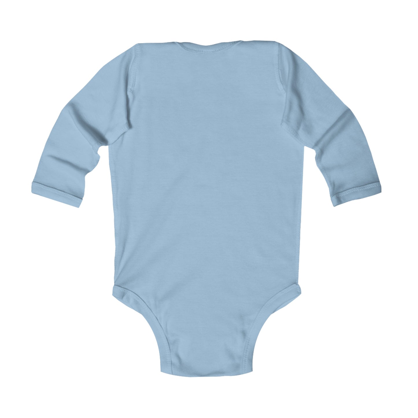 Family - Classic Tech Logo With Background - Infant Long Sleeve Bodysuit