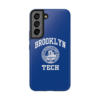 Brooklyn Tech Classic Logo - Tough Phone Cases - Navy