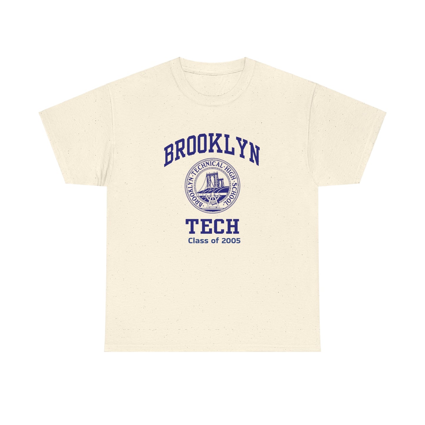 Brooklyn Tech Classic Logo - Men's Heavy Cotton T-Shirt - Class of 2005