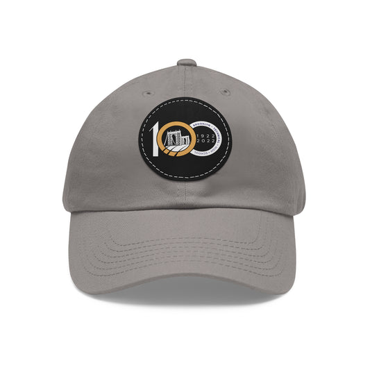 Tech Centennial Hat with Leather Patch (Round)
