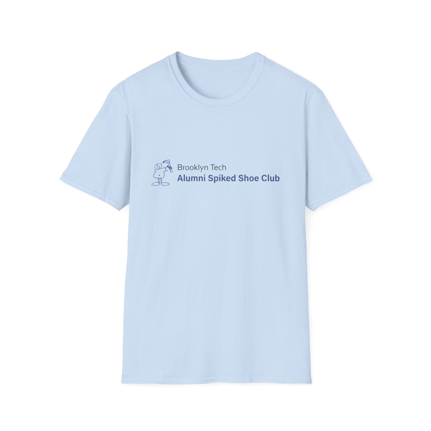 Brooklyn Tech Alumni Spiked Shoe Club - Softstyle T-Shirt - Rectangular Logo