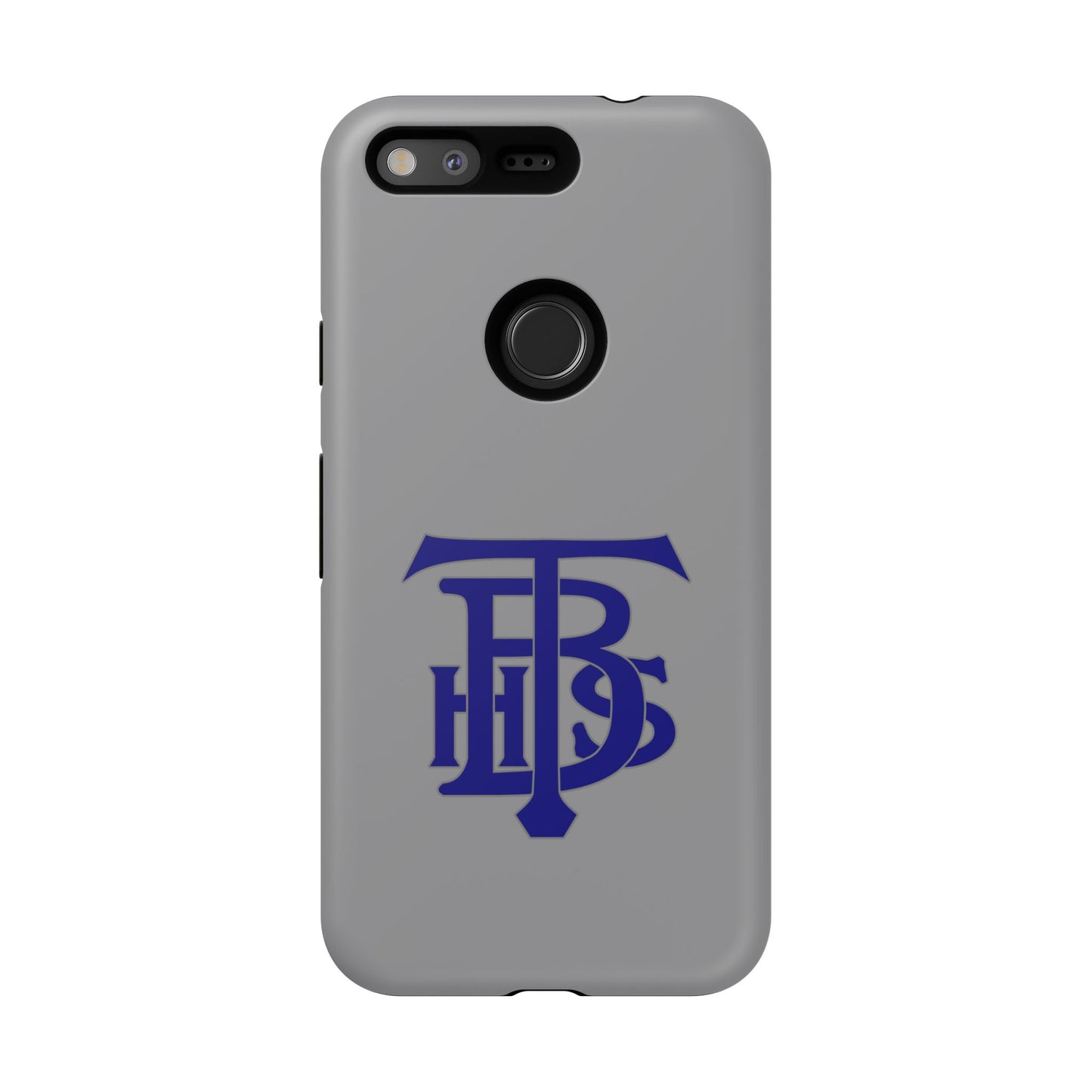 Stacked Logo - Tough Phone Cases - Gray - Google phones