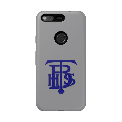 Stacked Logo - Tough Phone Cases - Gray - Google phones