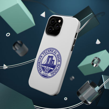 Classic Tech Seal - Impact-Resistant Phone Cases - Iphone Or Samsung - White