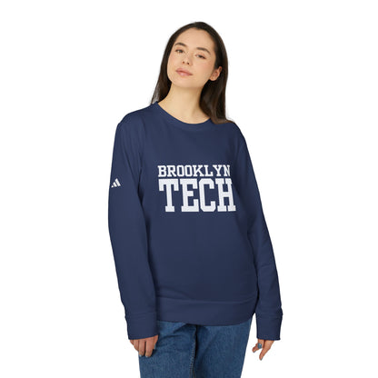 Brooklyn Tech (Classic Font) adidas Unisex Fleece Crewneck Sweatshirt