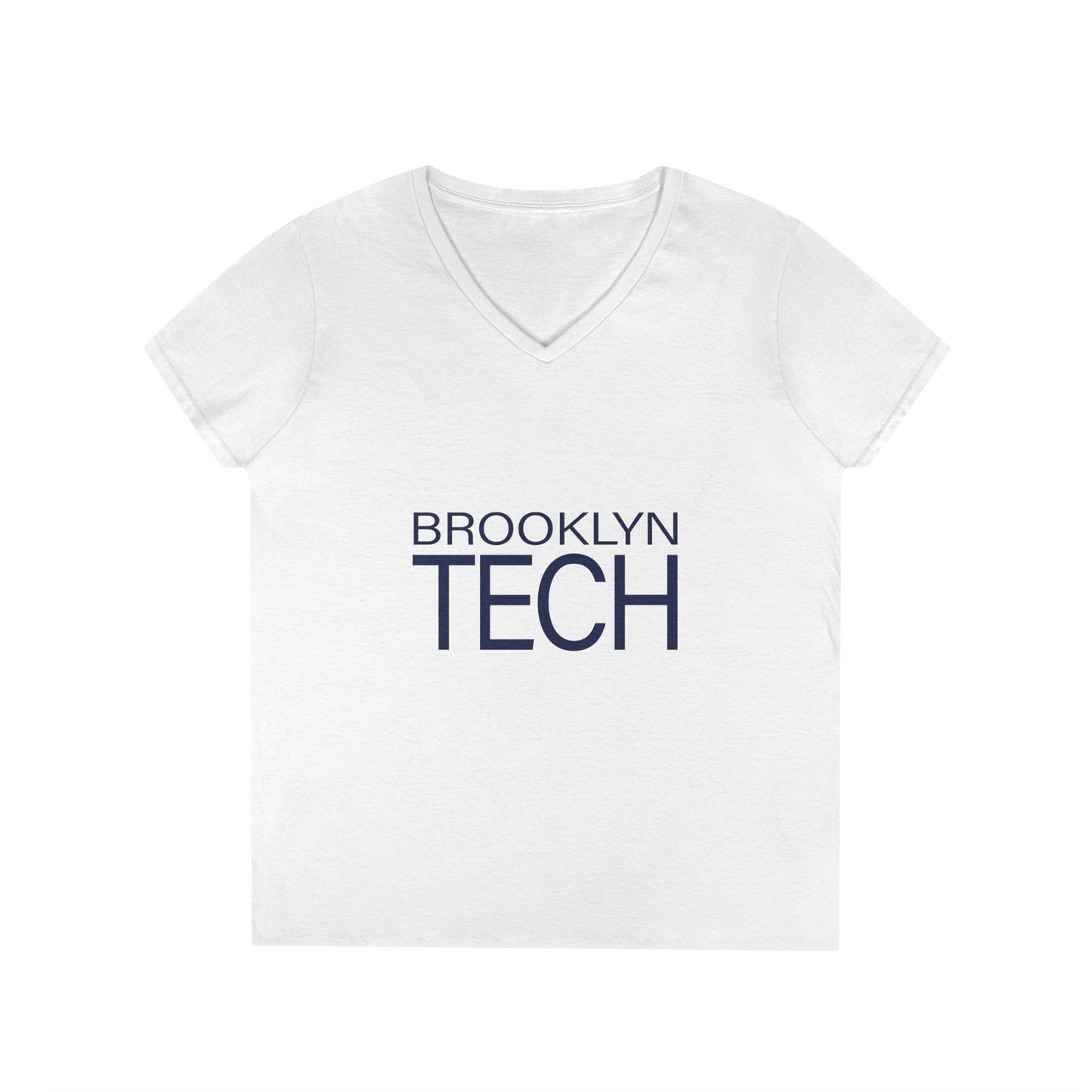 Modern Brooklyn Tech Ladies' V-Neck T-Shirt