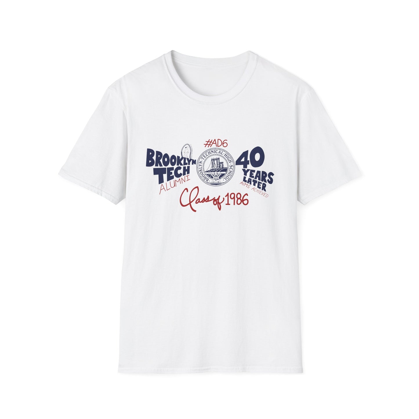 Class of 1986 Commemorative Unisex Softstyle T-Shirt