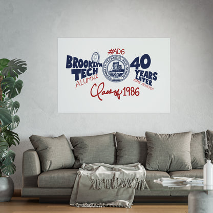 Class of 1986 Poster