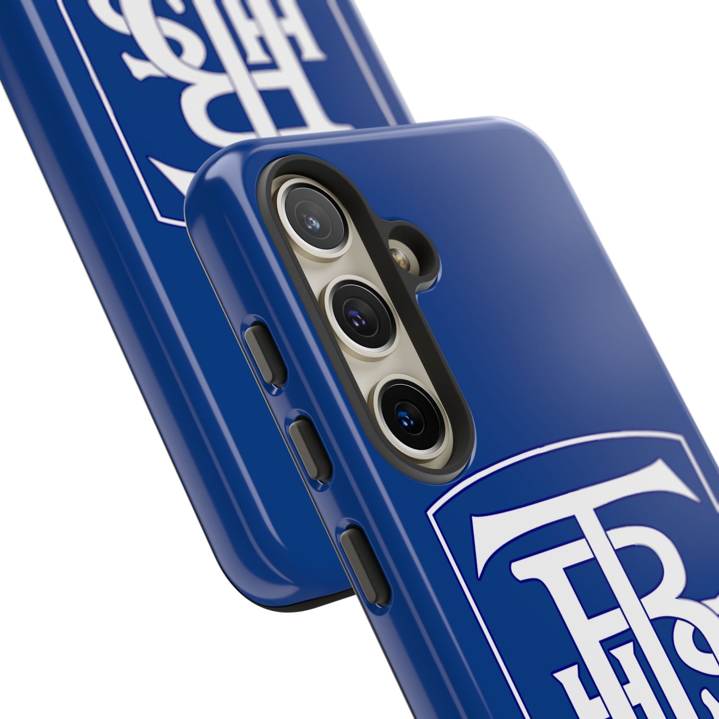 Stacked Logo - Tough Phone Cases - Navy