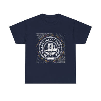 Class Of 1980 - The Blueprint Of Excellence - Unisex Heavy Cotton T-Shirt