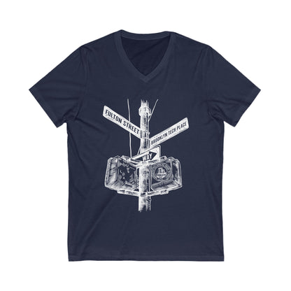 Boutique - Fulton St & Brooklyn Tech Pl - Men's V-Neck Tee