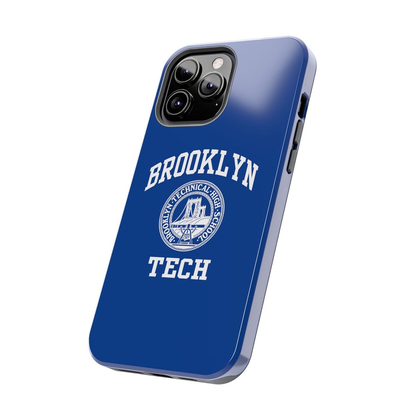 Brooklyn Tech Classic Logo - Tough Phone Cases - Navy