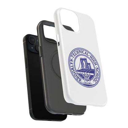 Classic Tech Seal - Impact-Resistant Phone Cases - Iphone Or Samsung - White