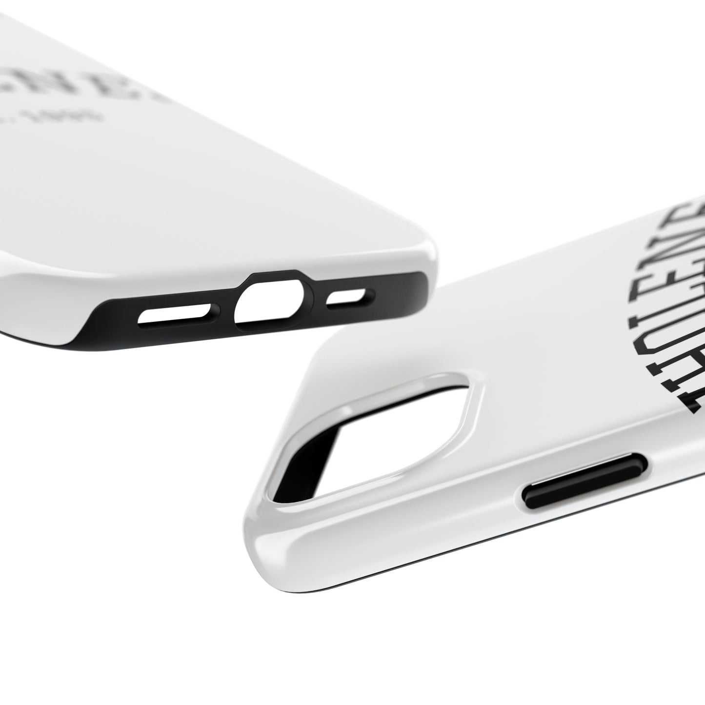 Wholeness Est. 1995 Tough Phone Case — Minimal Arch Text Protective Cover