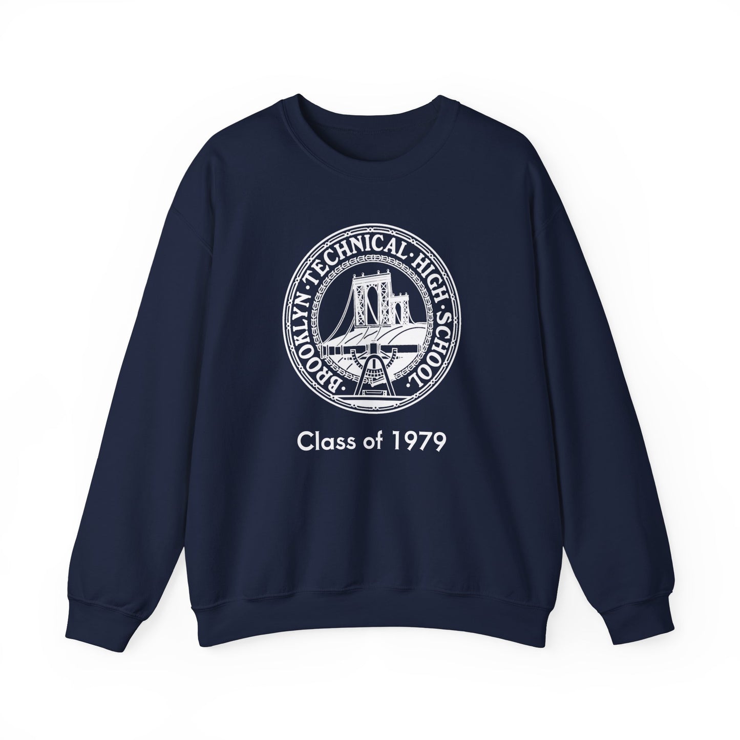 Classic Tech Seal - Men's Heavy Blend Crewneck Sweatshirt - Class Of 1979