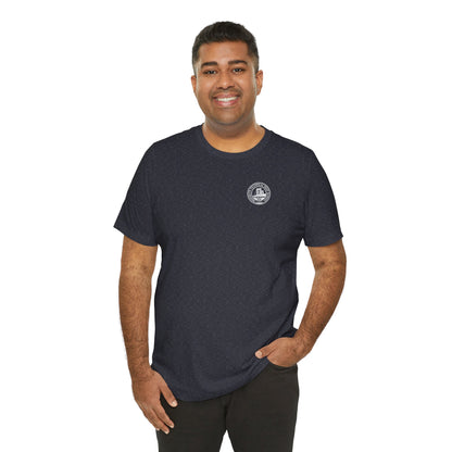 Classic Tech Logo on Left Chest - Men's Jersey Short Sleeve T-Shirt