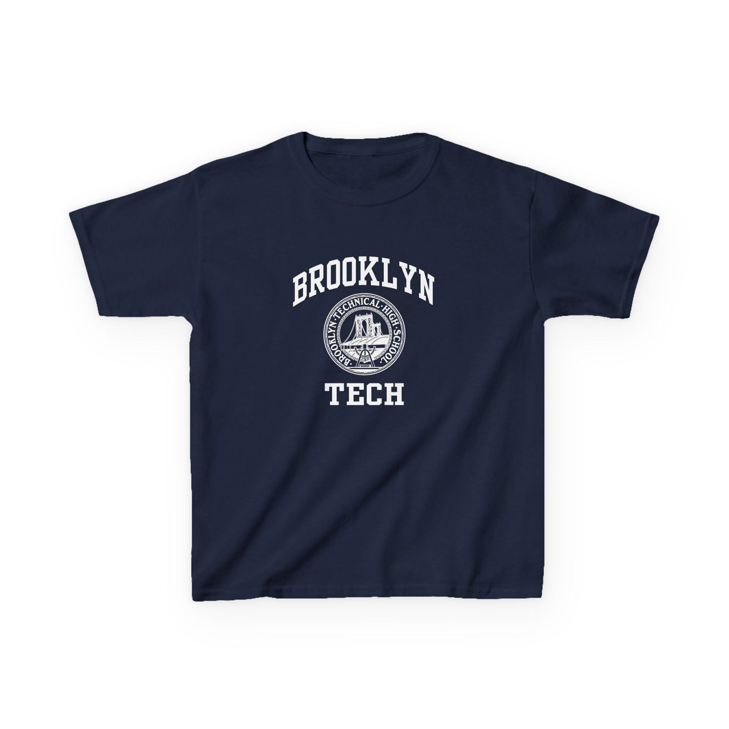 Family - Brooklyn Tech Classic Logo - Kids Heavy Cotton™ T-Shirt