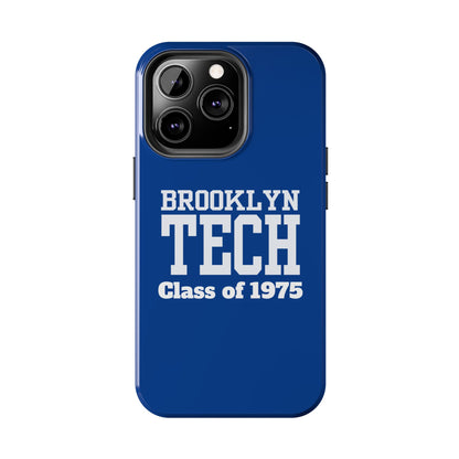 Brooklyn Tech Class Of 1975 Tough Phone Case - Blue