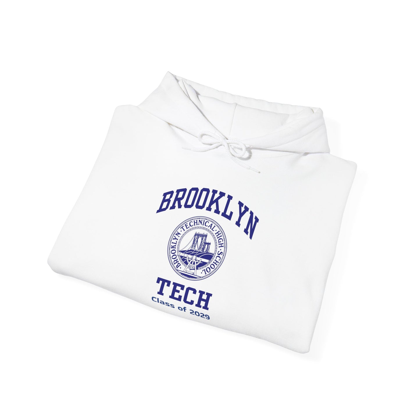 Brooklyn Tech Classic Logo - Men's Heavy Blend™ Hooded Sweatshirt - Class Of 2029