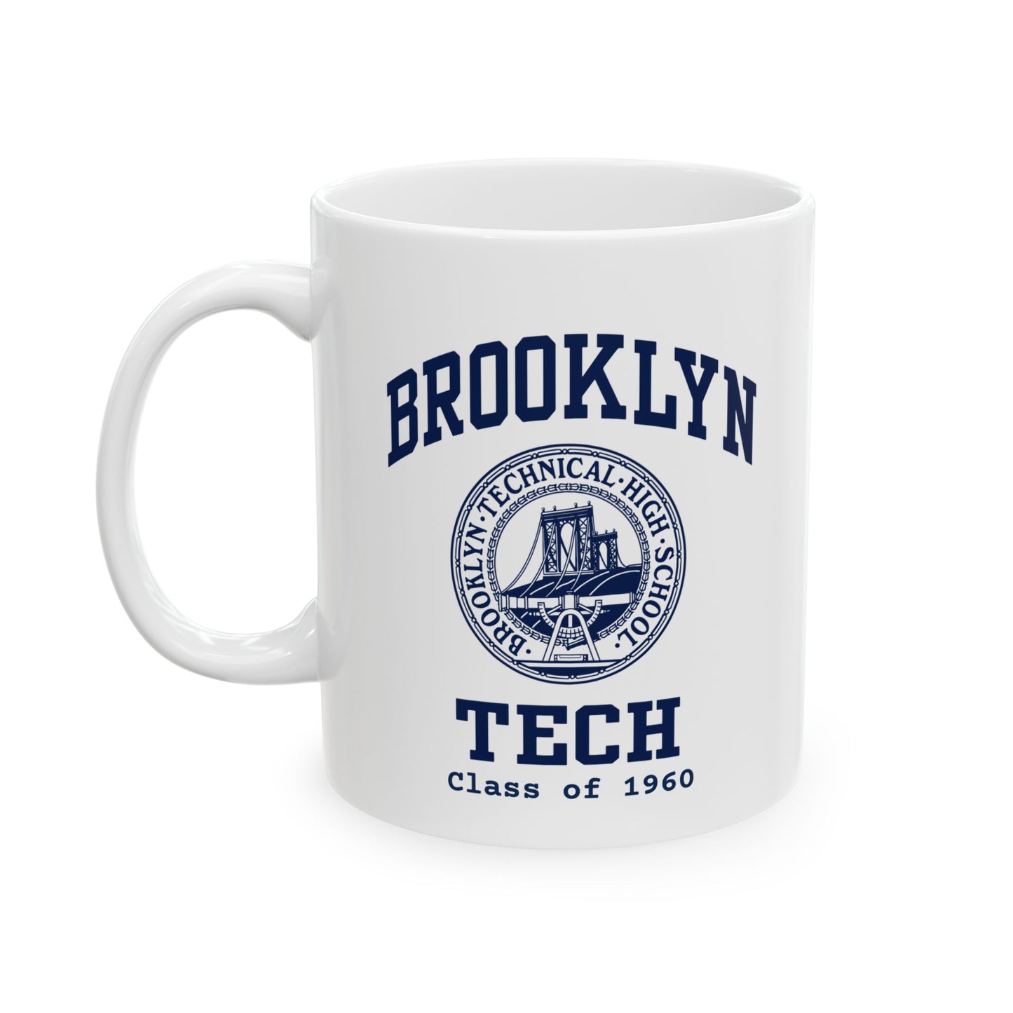 Classic Logo with Brooklyn Tech - Class of 1960 - Ceramic Mug (11oz/15oz)