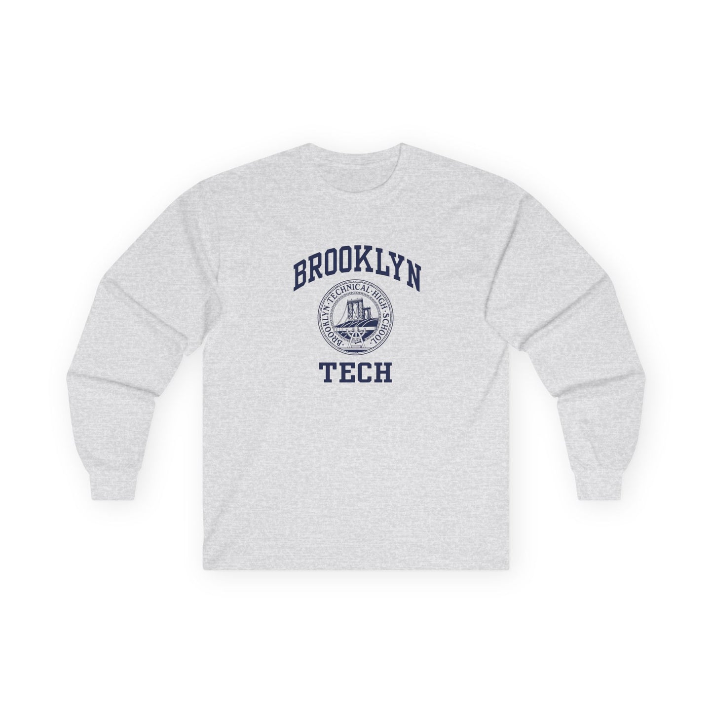 Classic Logo with Brooklyn Tech - Men's Ultra Cotton Long Sleeve Tee