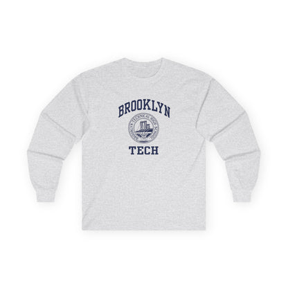 Classic Logo with Brooklyn Tech - Men's Ultra Cotton Long Sleeve Tee