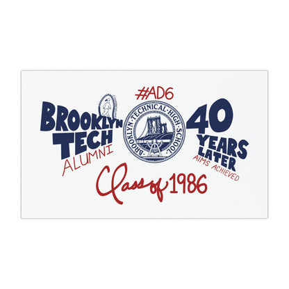 Class of 1986 Car Magnet
