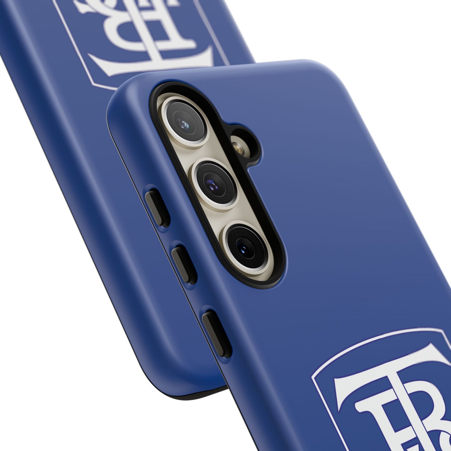 Stacked Logo - Tough Phone Cases - Navy