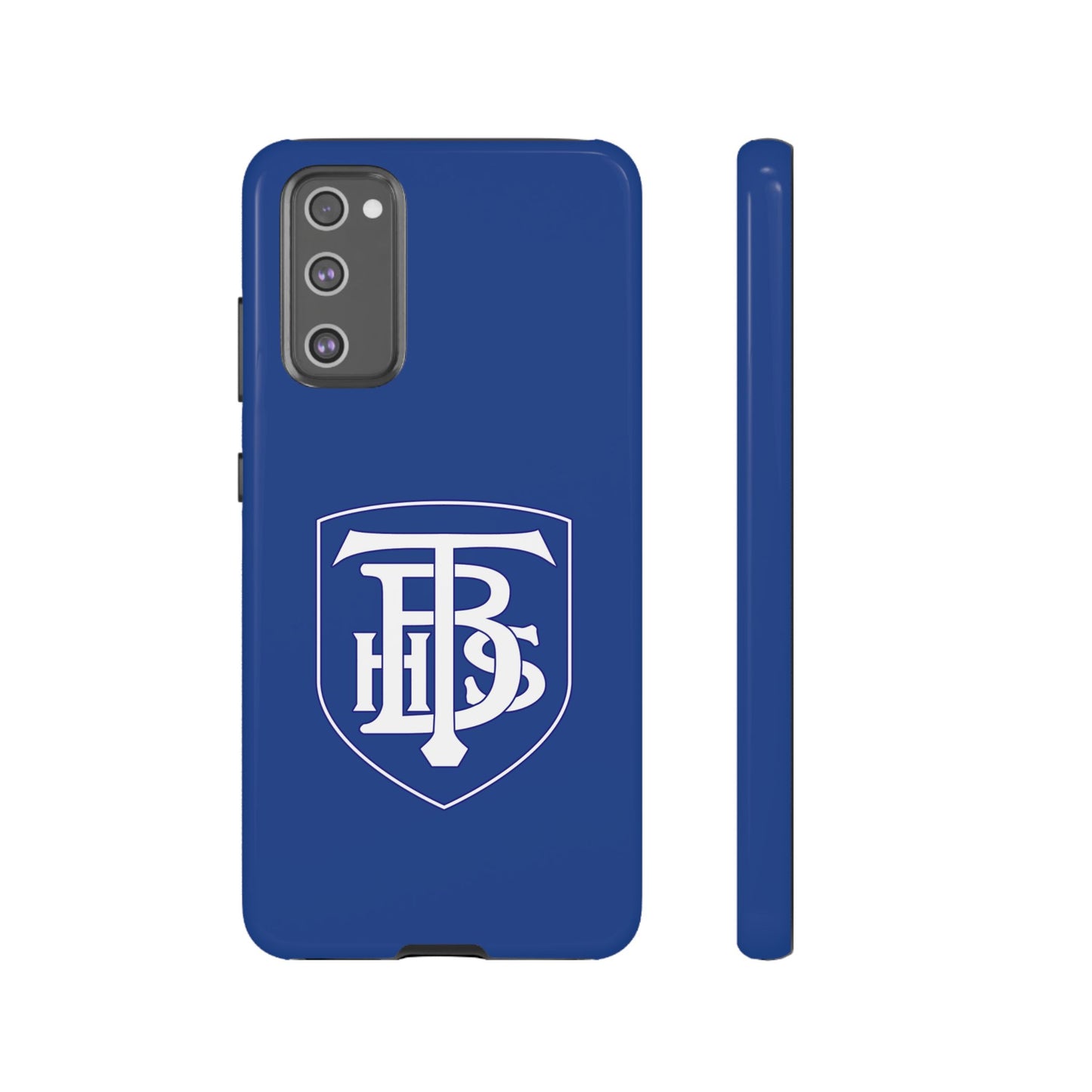Stacked Logo - Tough Phone Cases - Navy