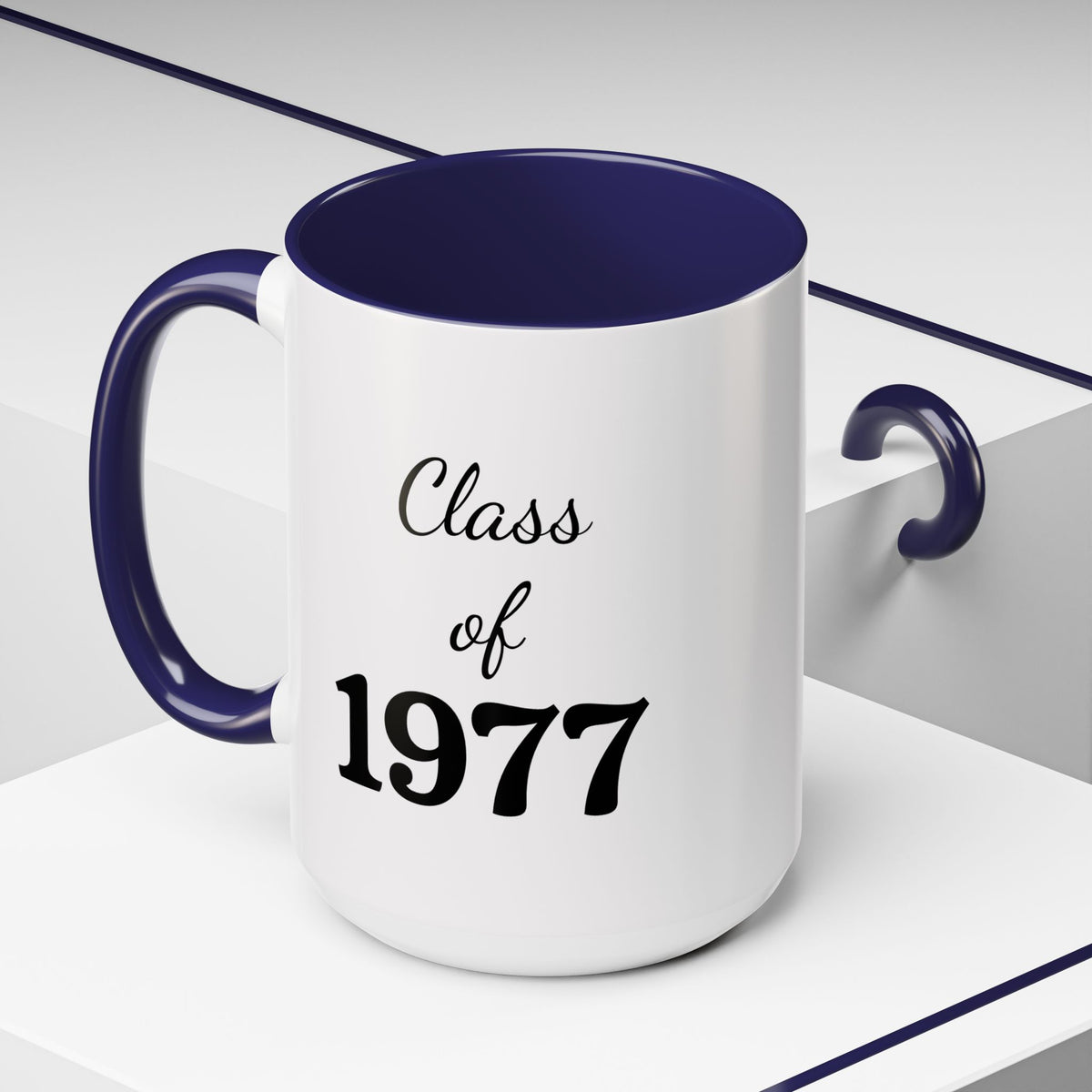 Class of 1977 Accent Coffee Mug — 11 & 15oz