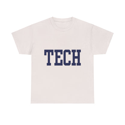 Tech - Classic Font - Men's Heavy Cotton T-Shirt