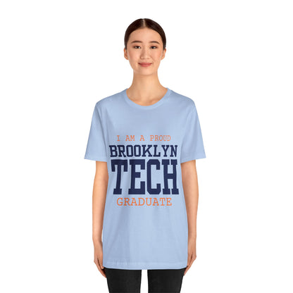 Classic Font - I Am A Proud Brooklyn Tech Graduate - Men's Short Sleeve Jersey