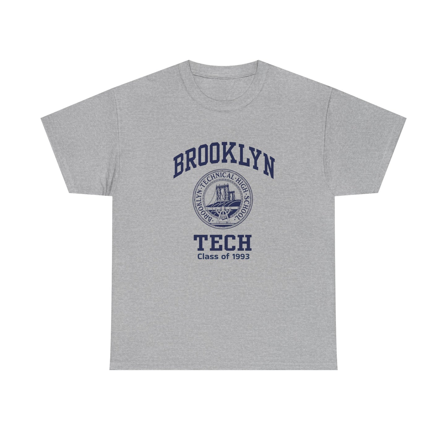 Brooklyn Tech Classic Logo - Men's Heavy Cotton T-Shirt - Class of 1993