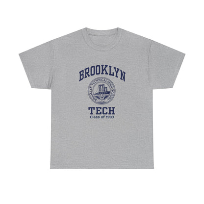 Brooklyn Tech Classic Logo - Men's Heavy Cotton T-Shirt - Class of 1993