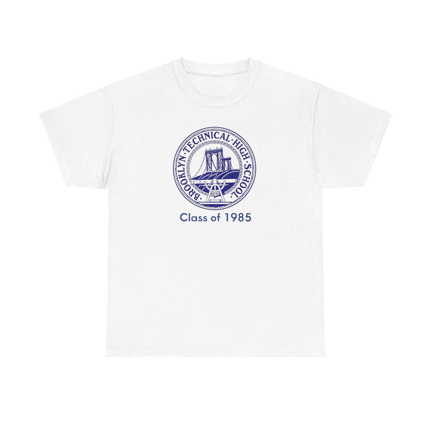 Classic Tech Logo - Class Of 1985 - Men's  Heavy Cotton T-Shirt