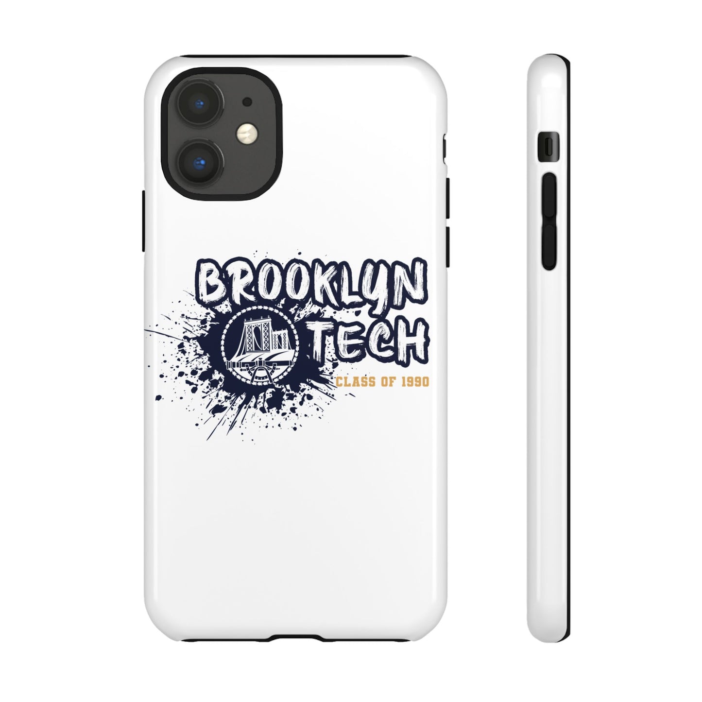 Class of 1990 Commemorative Tough Cases - iPhone Only - Gold font on White background