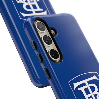 Stacked Logo - Tough Phone Cases - Navy