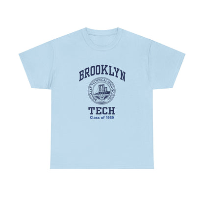 Brooklyn Tech Classic Logo - Men's Heavy Cotton T-Shirt - Class of 1959