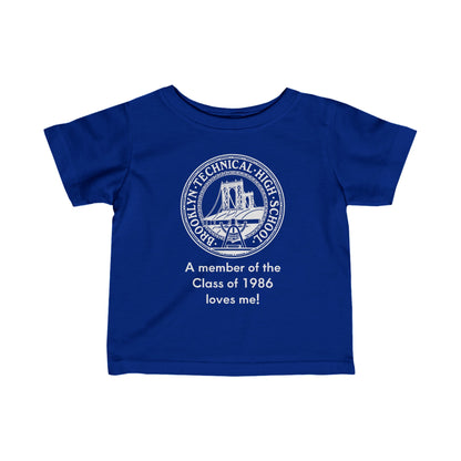 Family - Infant Fine Jersey T-Shirt - Class Of 1986