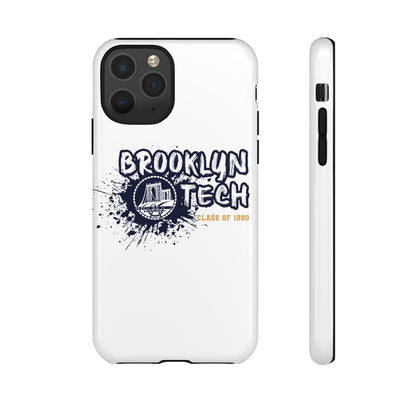 Class Of 1990 Commemorative Tough Cases - Apple & Samsung Only - Gold Font On White Background