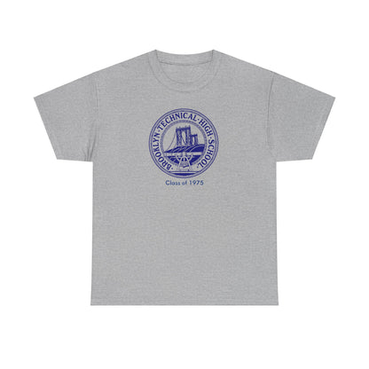 Classic Tech Logo - Class Of 1975 - Men's  Heavy Cotton T-Shirt