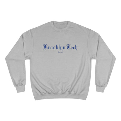 Vintage - Olde English & Tech Logo - Champion Crewneck Sweatshirt