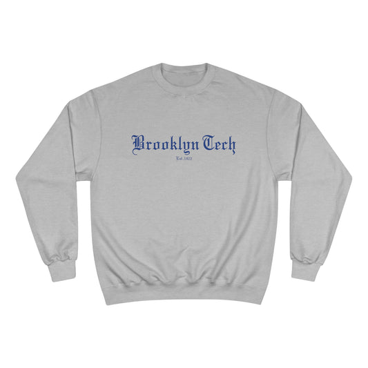 Vintage - Olde English & Tech Logo - Champion Crewneck Sweatshirt